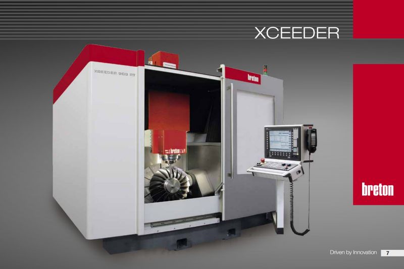 五軸聯(lián)動立式加工中心 Xceeder/micron （3+2）